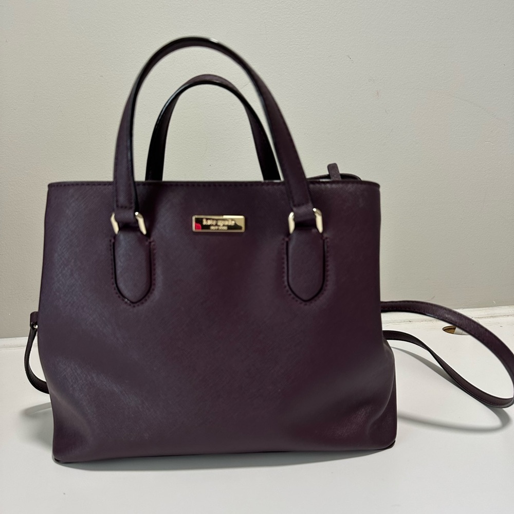 LIKE NEW Kate Spade New York Laurel Way Evangelie Satchel - Picture 2 of 10